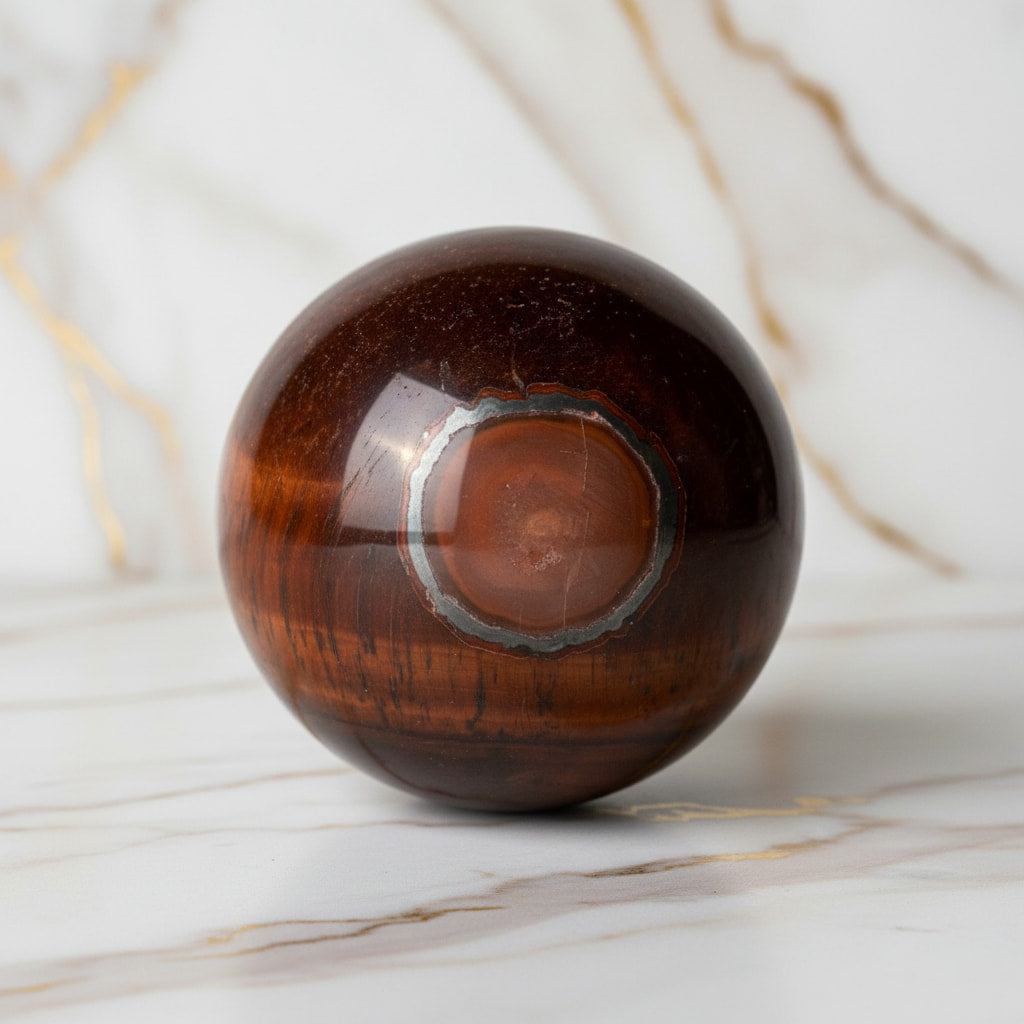 Tigerauge Kugel – Stärke & Inspiration JETZT sichern CrystalScents