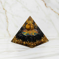 Orgonit Pyramide Obsidian - Tigerauge Kugel CrystalScents