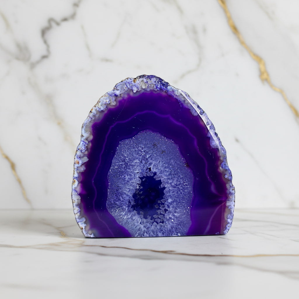 Lila Achat Kristallhighlight - Farbe & Freiheit