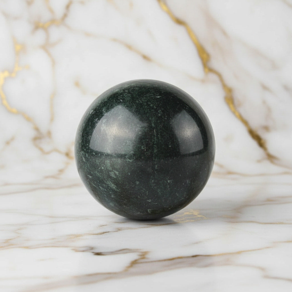 Serpentin Kugel – JETZT Harmonie spüren CrystalScents