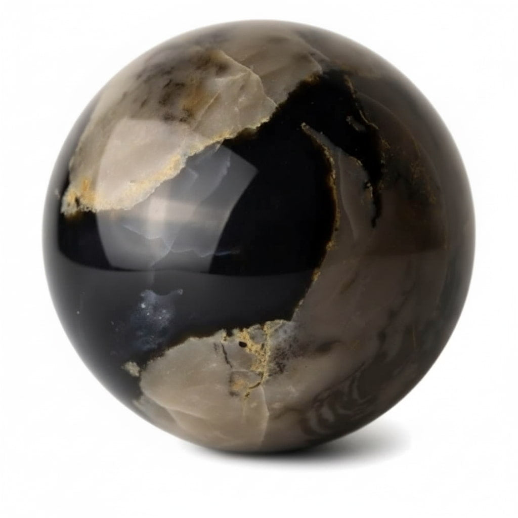 Achat Kugel – Kristallakzent mit leuchtender Magie