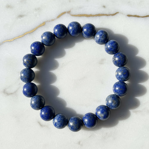 Lapislazuli Kugelarmband – Klarheit & Weisheit CrystalScents