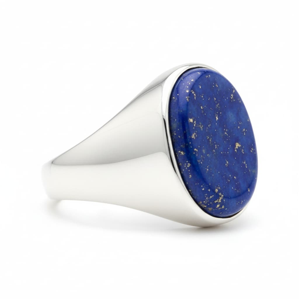 Lapislazuli Ring - Stärke & Mut CrystalScents