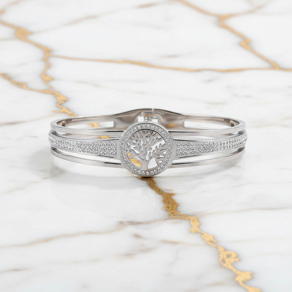 Armband Silber – Baum des Lebens CrystalScents