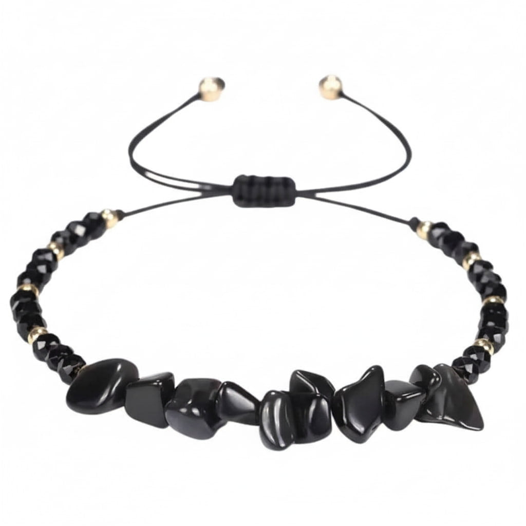 Obsidian Schutzarmband – Stärke & Sicherheit