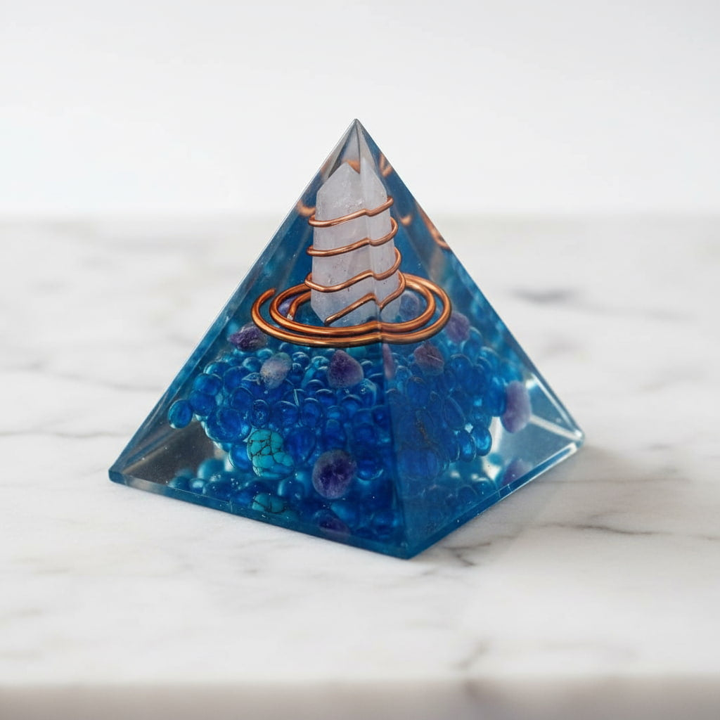 Orgonit Pyramide – Wasser & Luft CrystalScents