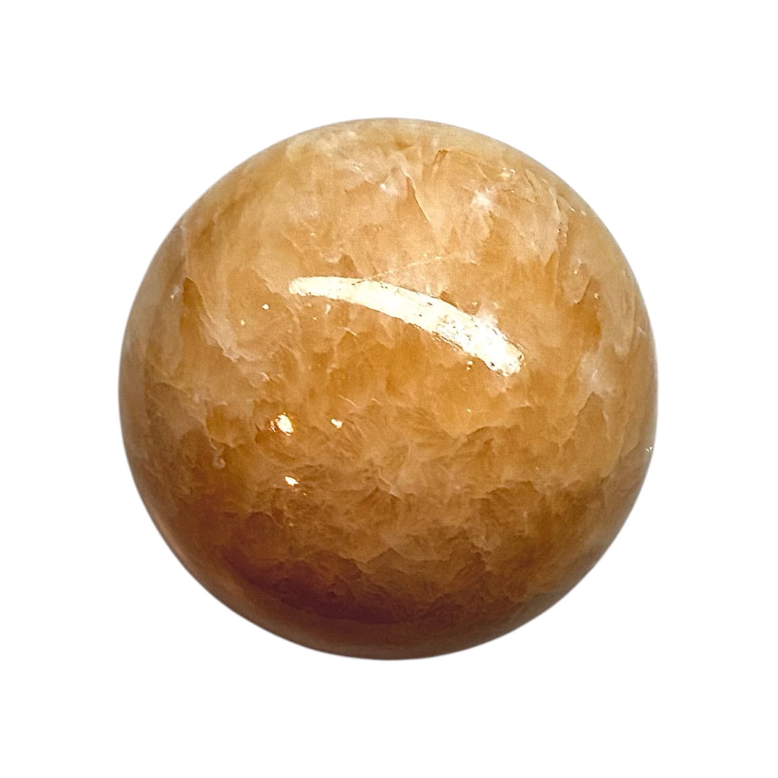 Calcit Kugel - Erdung & Energie