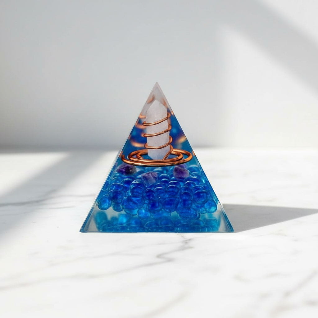 Orgonit Pyramide – Wasser & Luft CrystalScents