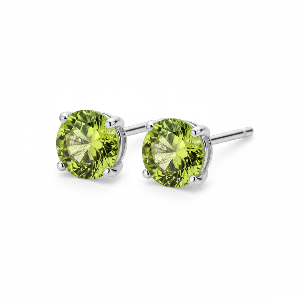 Peridot Ohrringe - Facetten & Licht CrystalScents