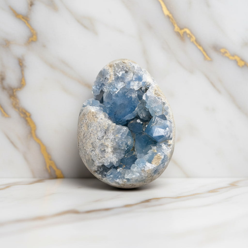 Celestit Ei – Harmonie & Klarheit JETZT entdecken CrystalScents