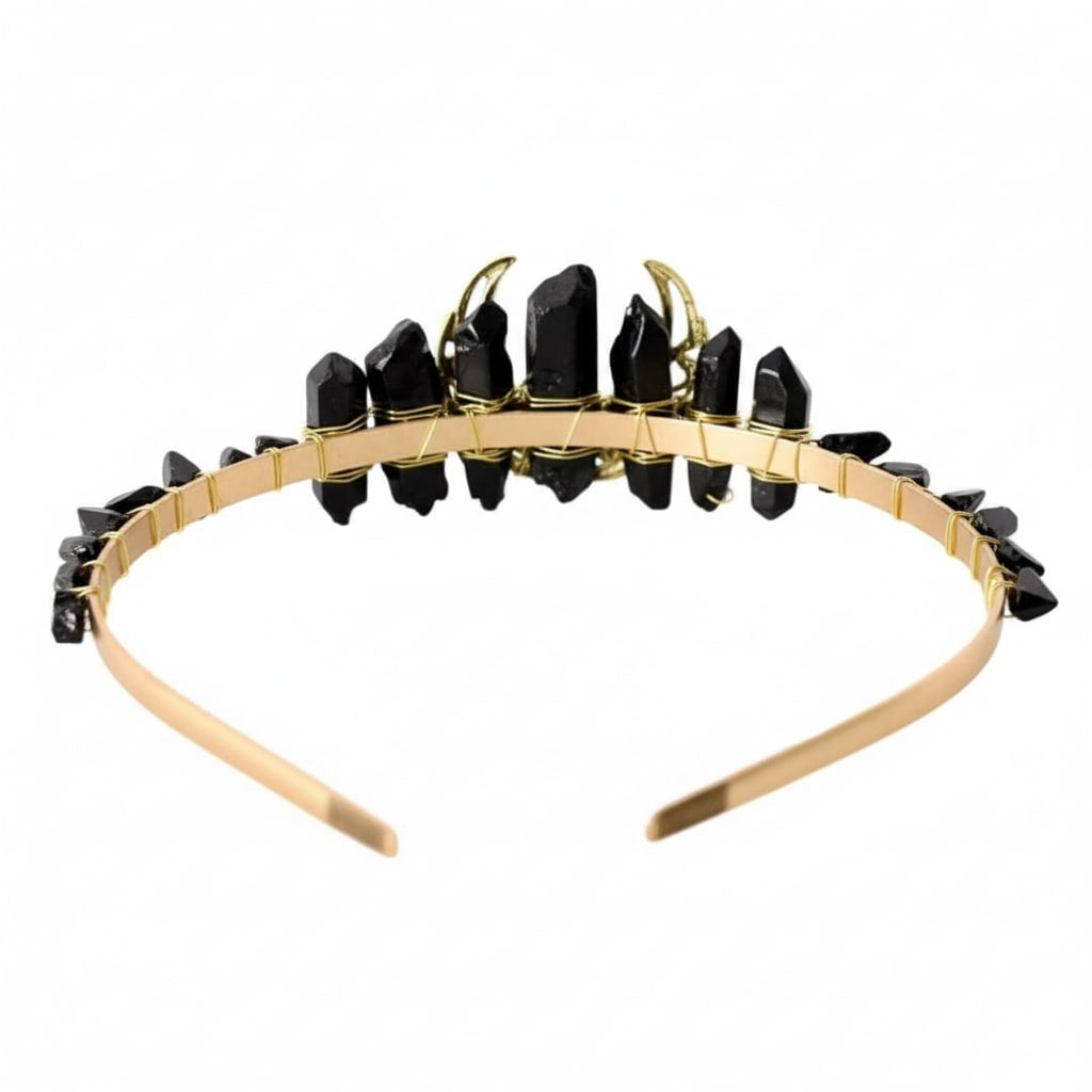 Obsidian Tiara - Eleganz & Mystik CrystalScents