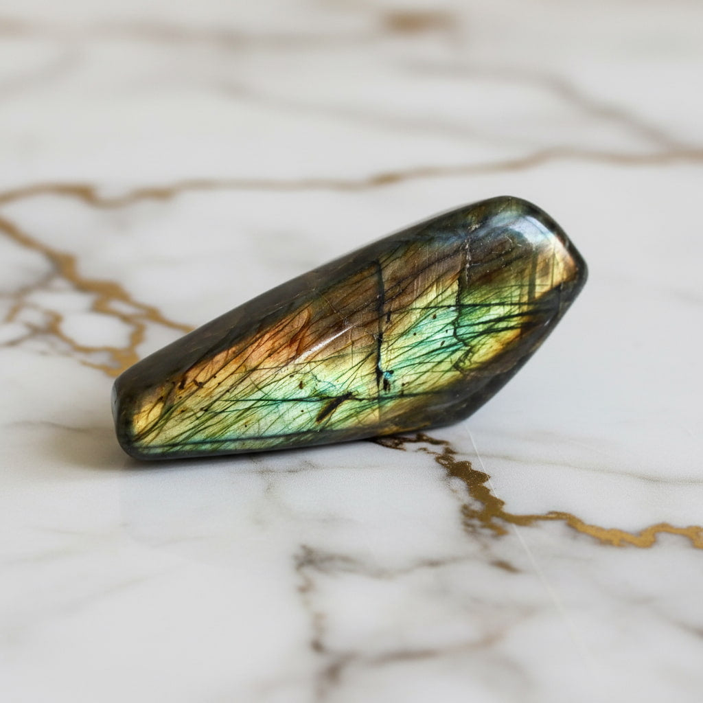 Labradorit Freiform – Leuchtende Farbreflexe CrystalScents