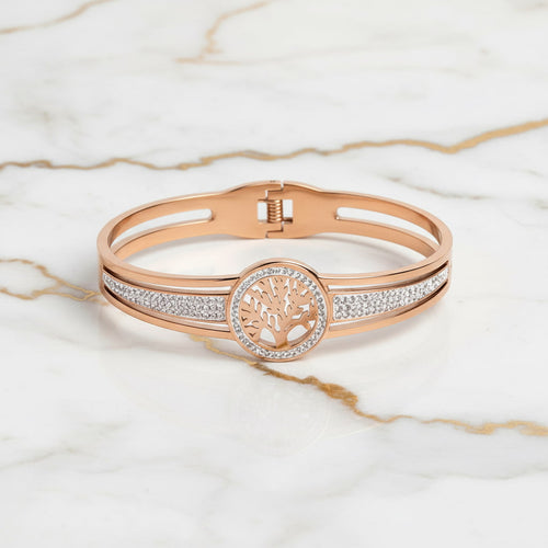 Armband Roségold – Baum des Lebens CrystalScents