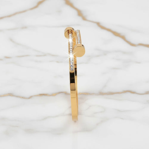 Armreif Gold – Schmuckstück mit Funkeln CrystalScents
