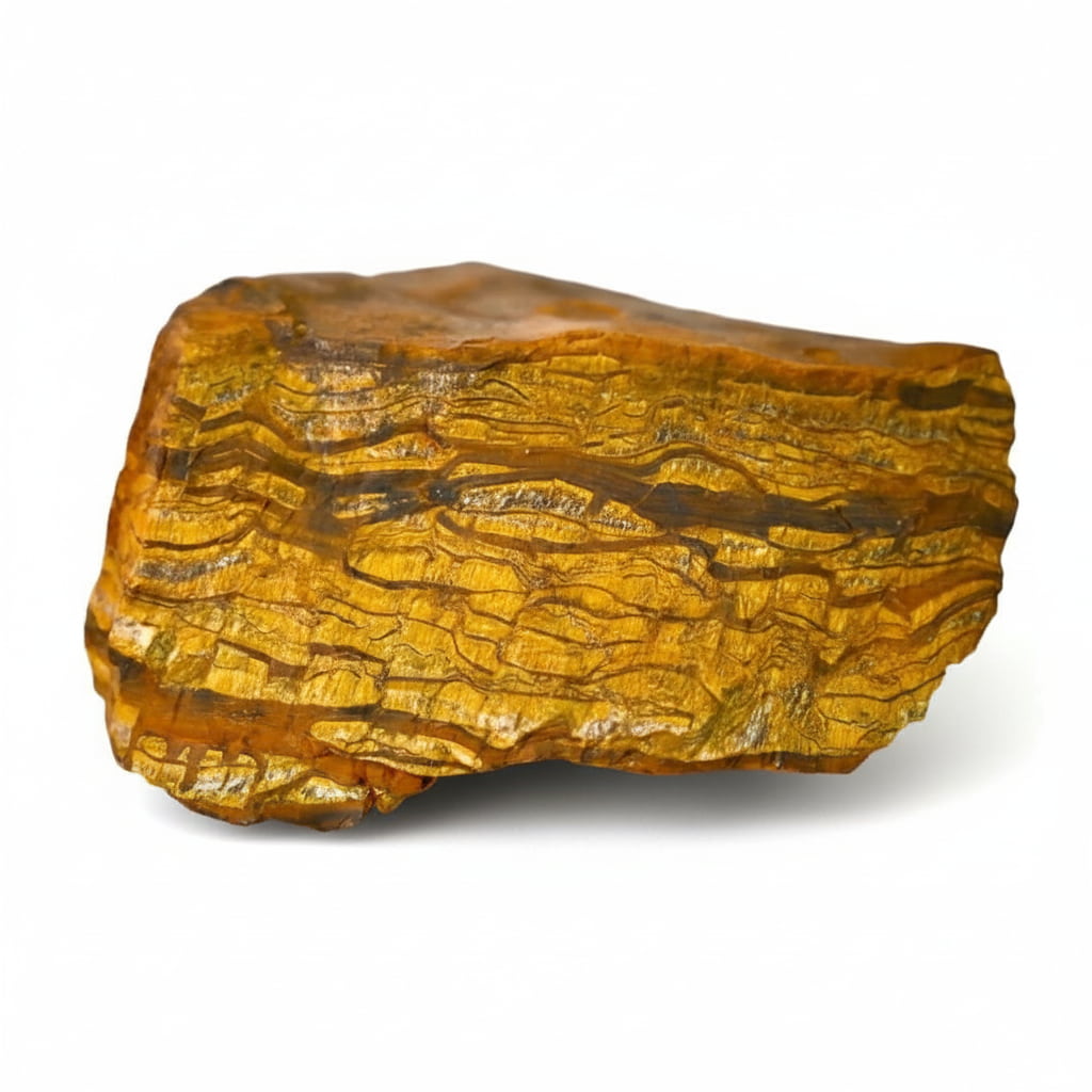 Großer Tigerauge Rohstein – Balance & Stärke CrystalScents