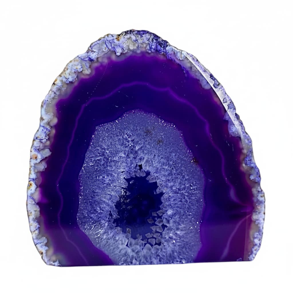 Lila Achat Kristallhighlight - Farbe & Freiheit