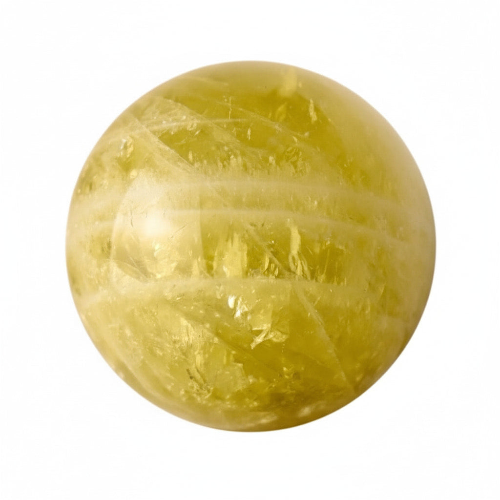 Citrin Kugel – Lebensfreude & Energie CrystalScents