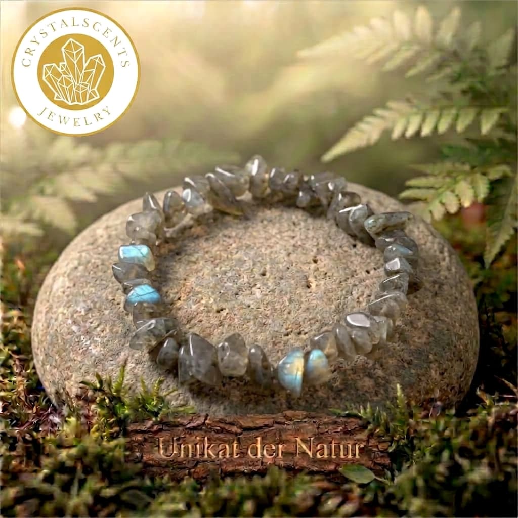 Labradorit Splitterarmband – Intuition & innere Stärke
