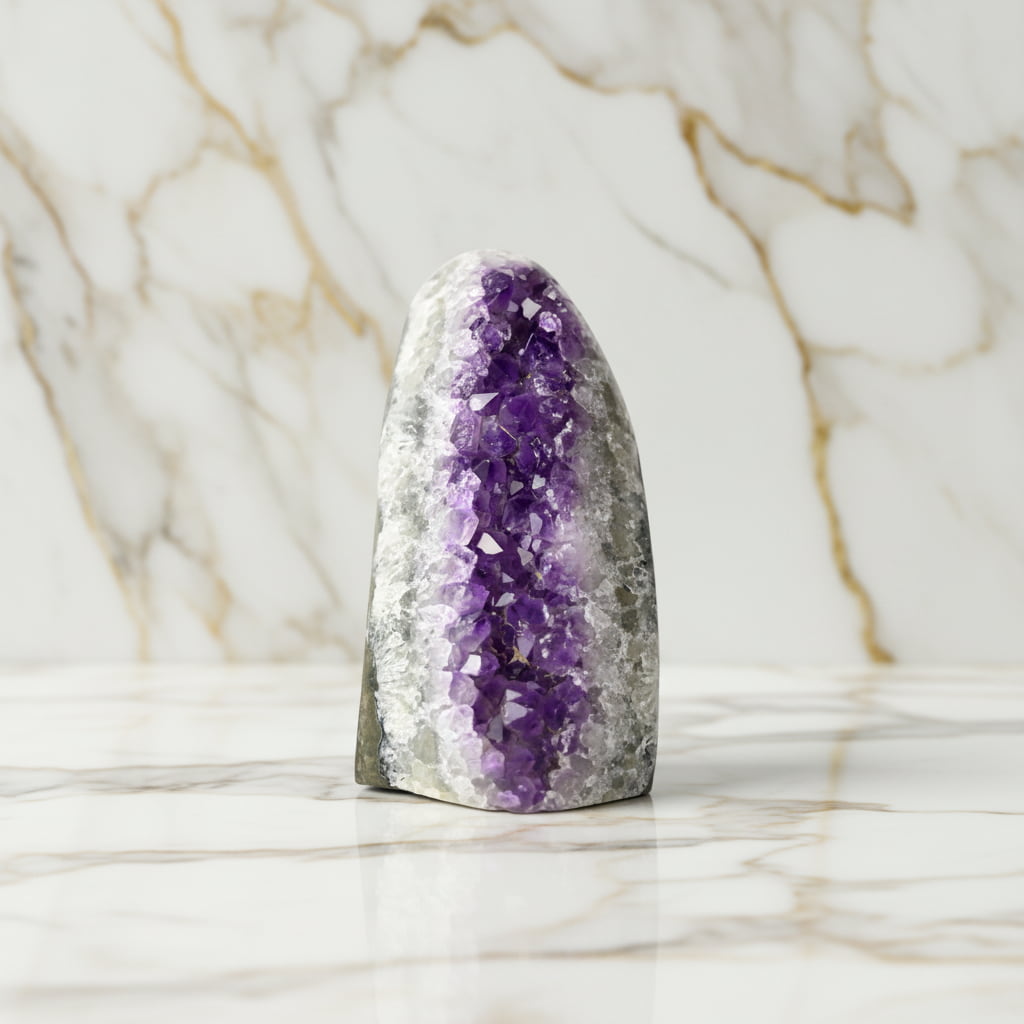 Amethystdruse – Funkelndes Naturjuwel für Wohnräume CrystalScents
