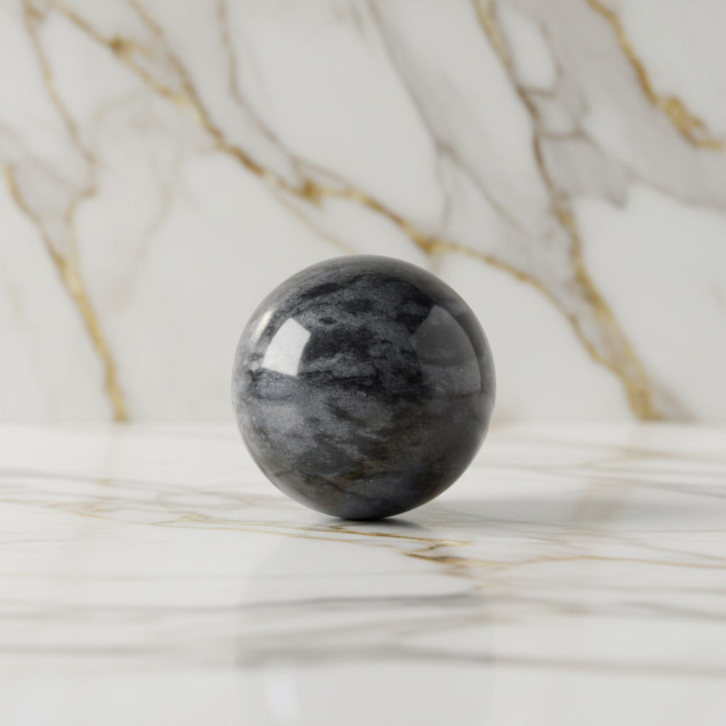 Marmor Kugel – zeitlose Eleganz in Stein CrystalScents
