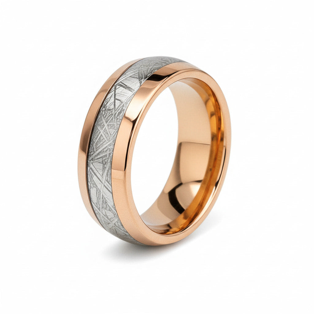 Ring Roségold mit Silber-Akzent – stilvolle Kontraste CrystalScents