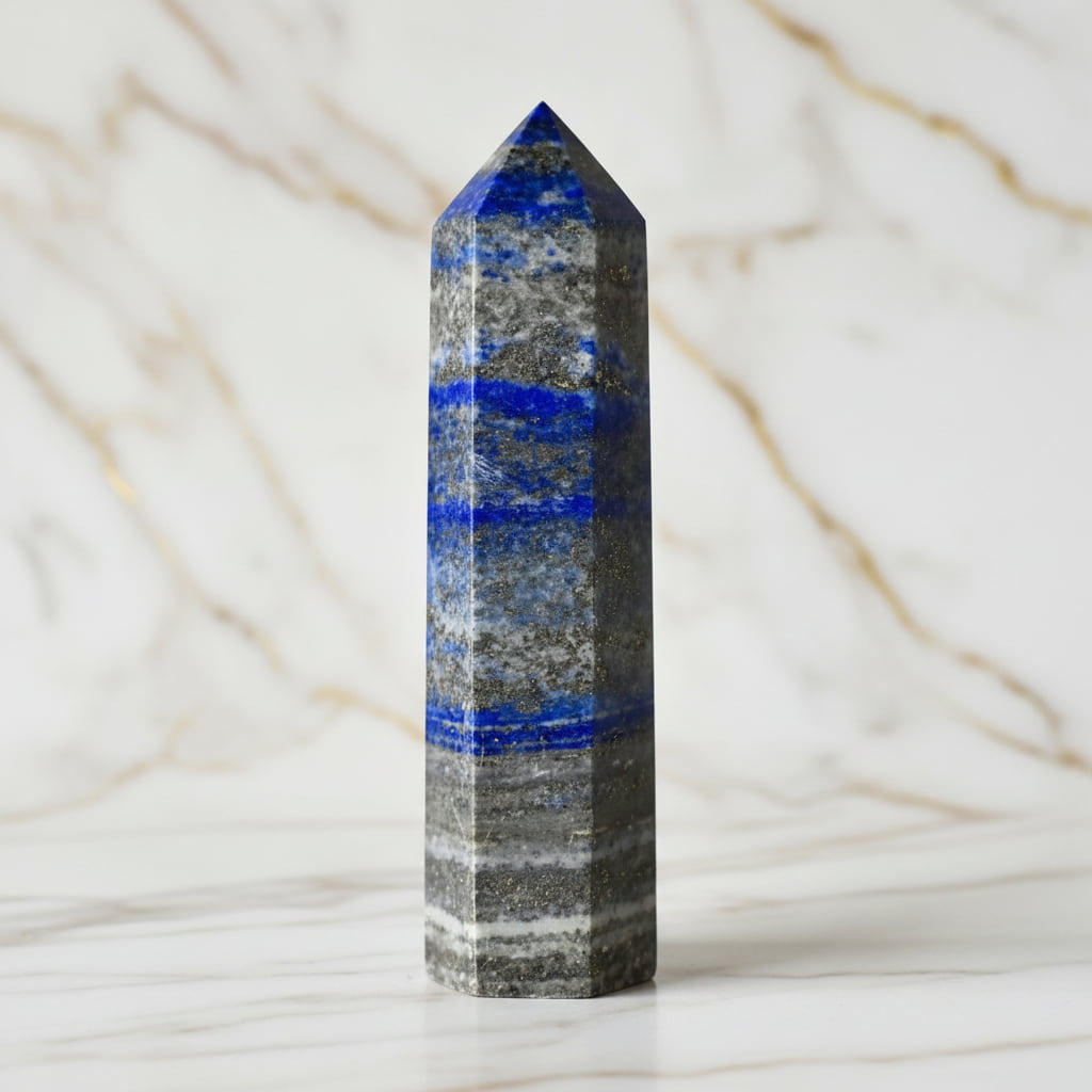 Lapislazuli Obelisk – Klarheit & Fokus