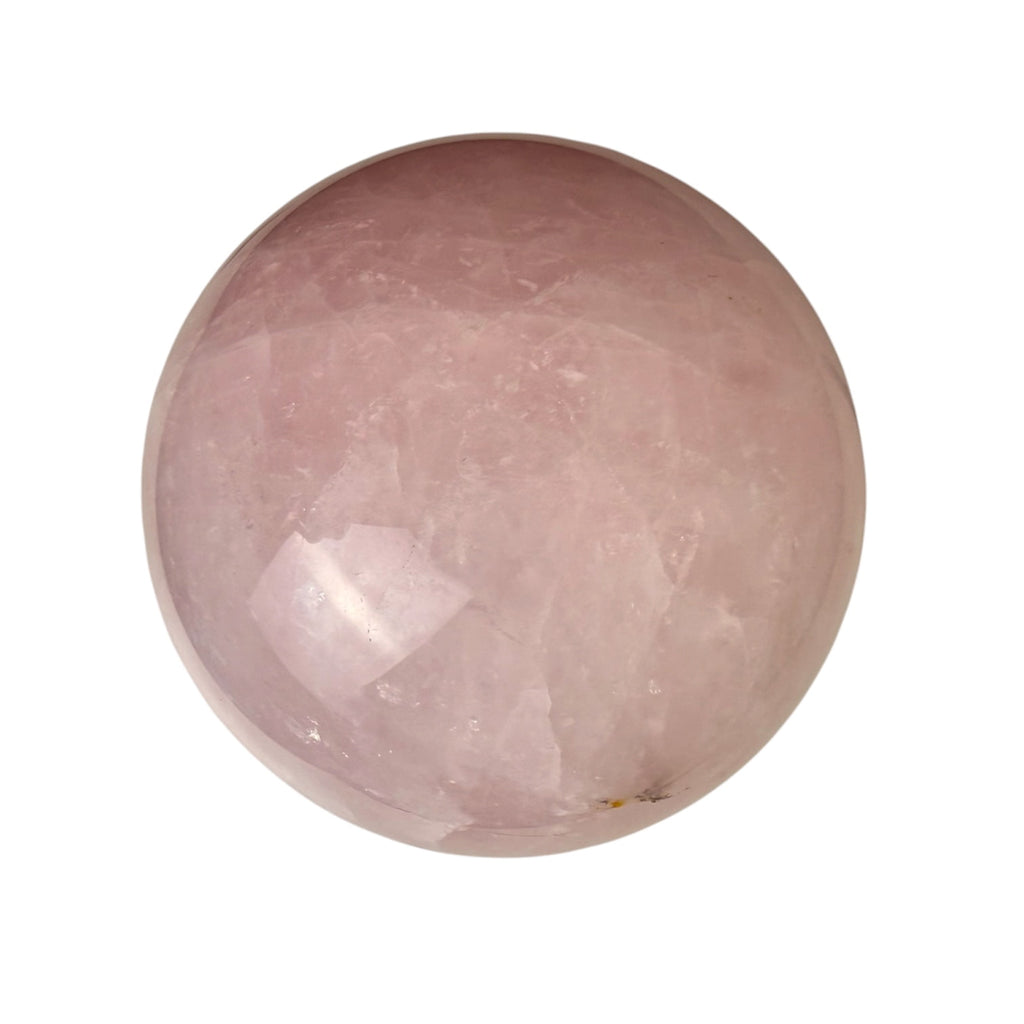 Rosenquarz Kugel – Freude & Liebe CrystalScents
