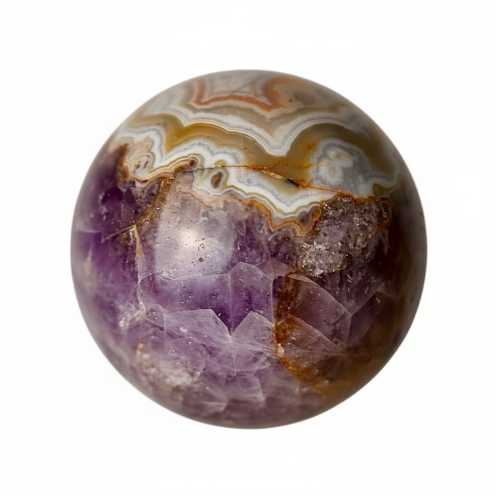 Amethyst Achat Kugel – Eleganter Wohn- & Meditationsbegleiter