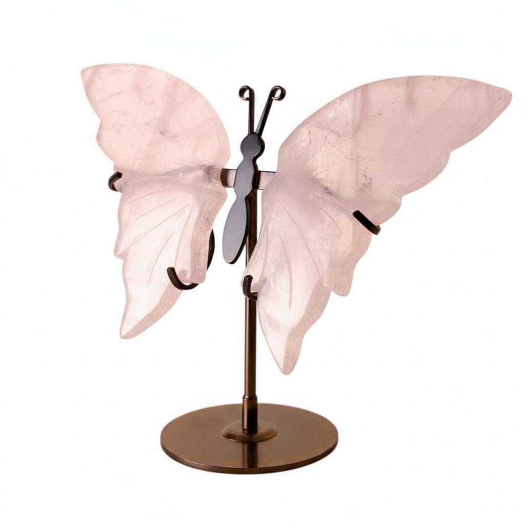 Rosenquarz Schmetterling - Frühlingsgefühle CrystalScents