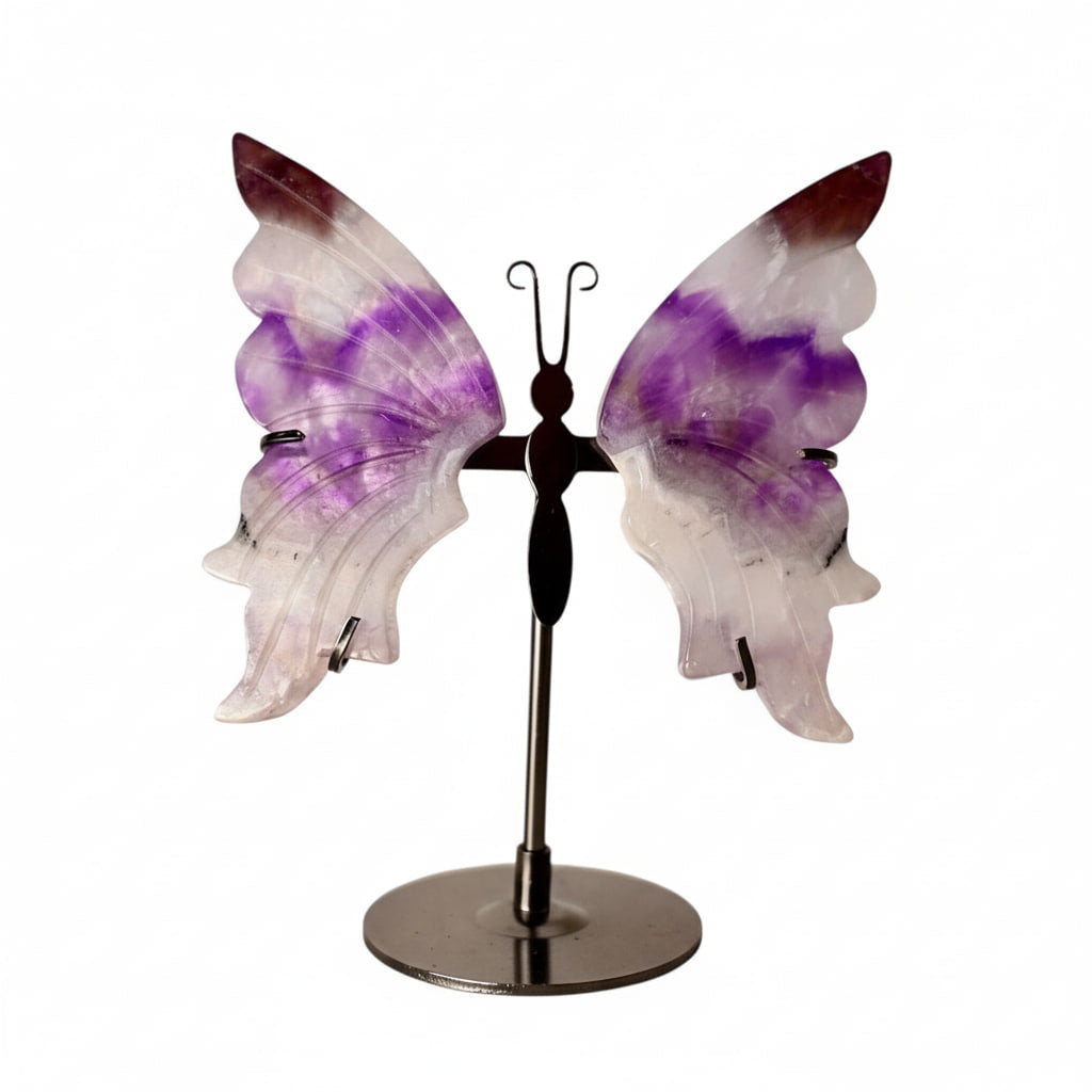 Amethyst Schmetterling – Funkelnde Freiheit & Energie CrystalScents