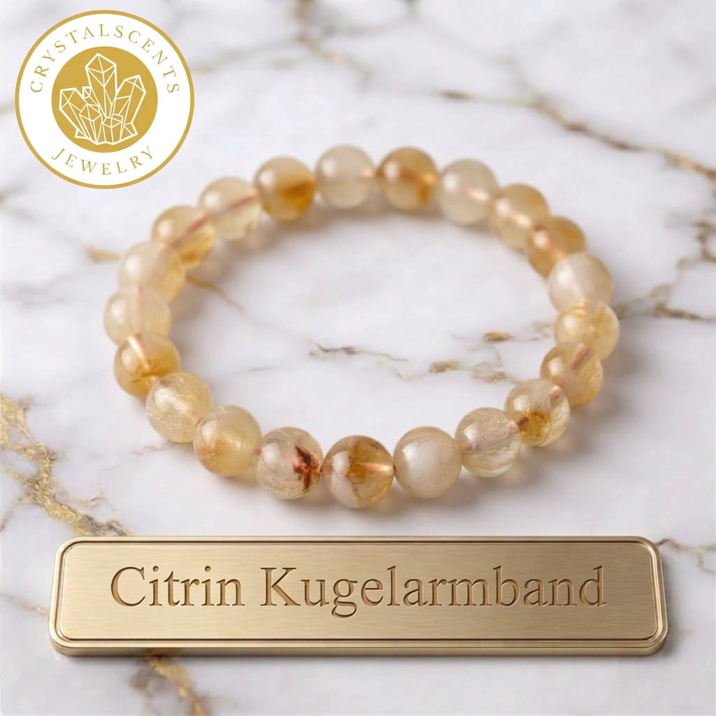 Citrin Kugelarmband - Sonne fürs Handgelenk