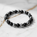 Obsidian Hämatit Armband – Schutz und Balance in einem CrystalScents