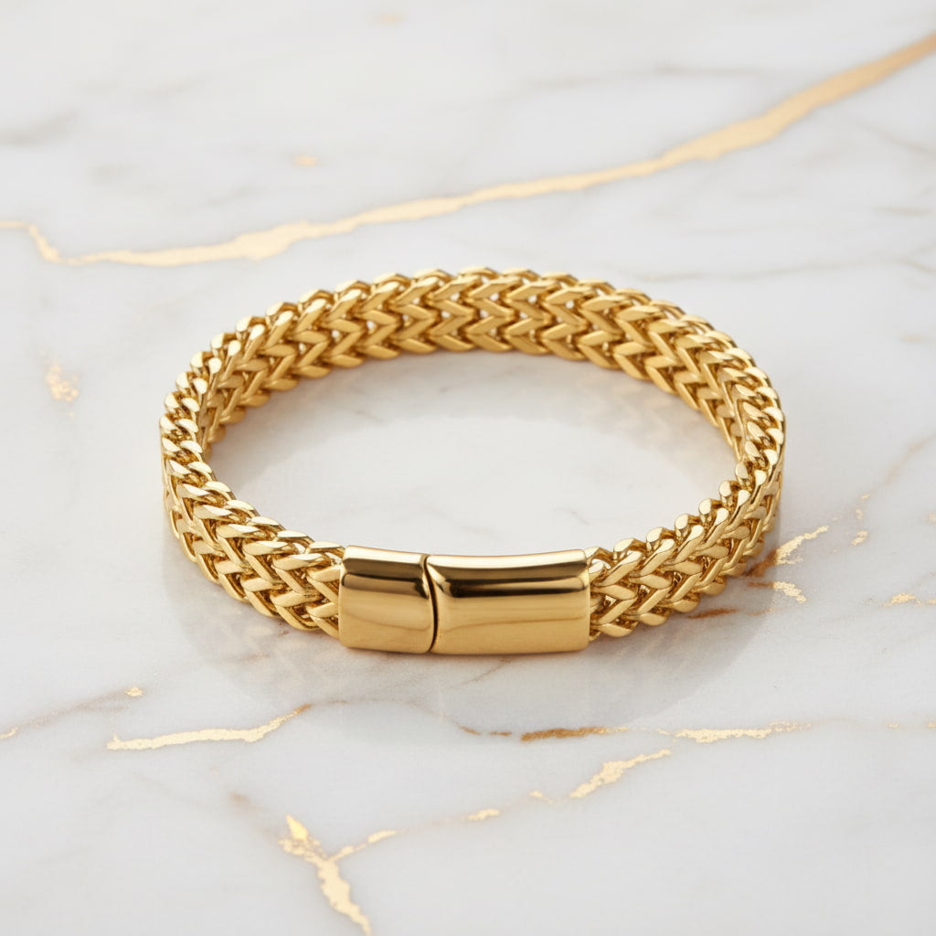 Armband - Magnetverschluss in Gold CrystalScents