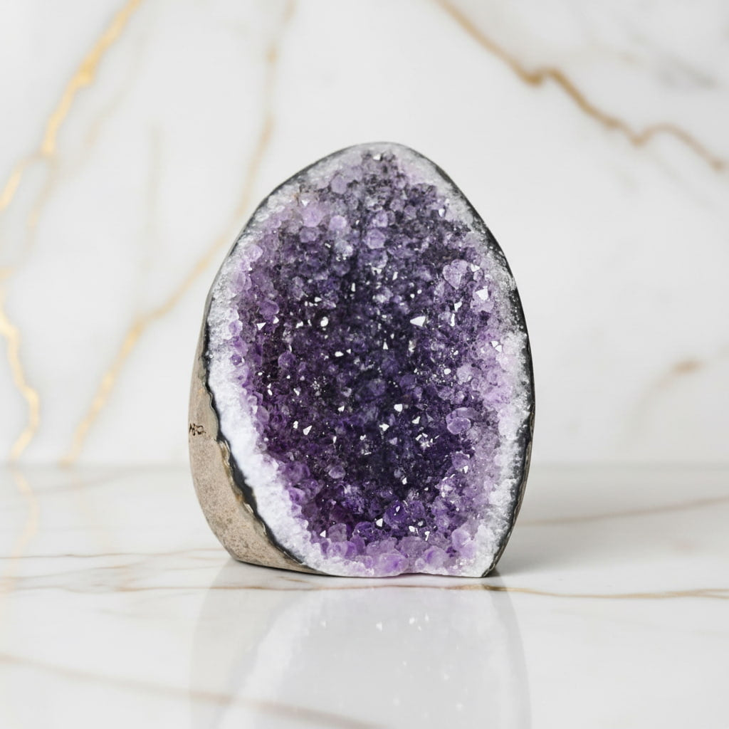 Amethystdruse Kristallhöhle – Tiefe Kristalldruse CrystalScents