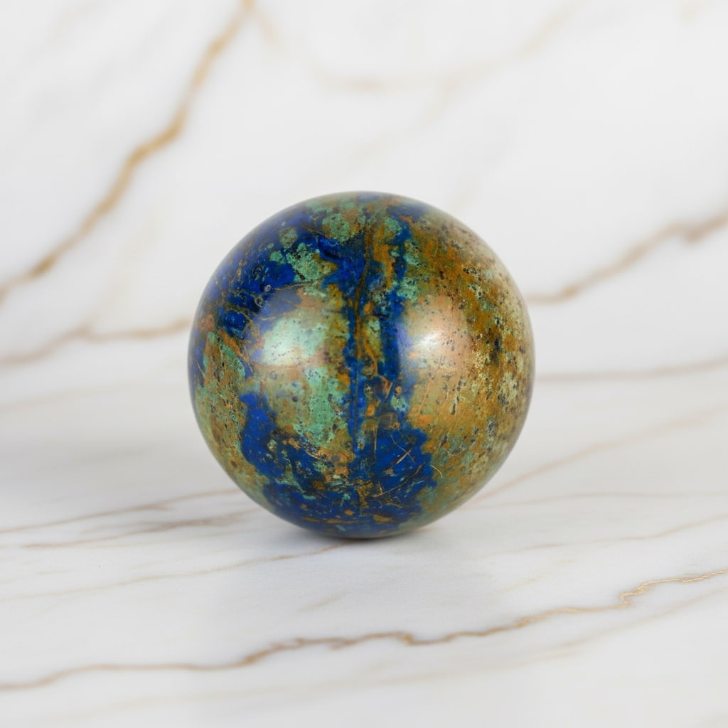 Phönix Lapislazuli Kugel - Kraft & Wunder CrystalScents