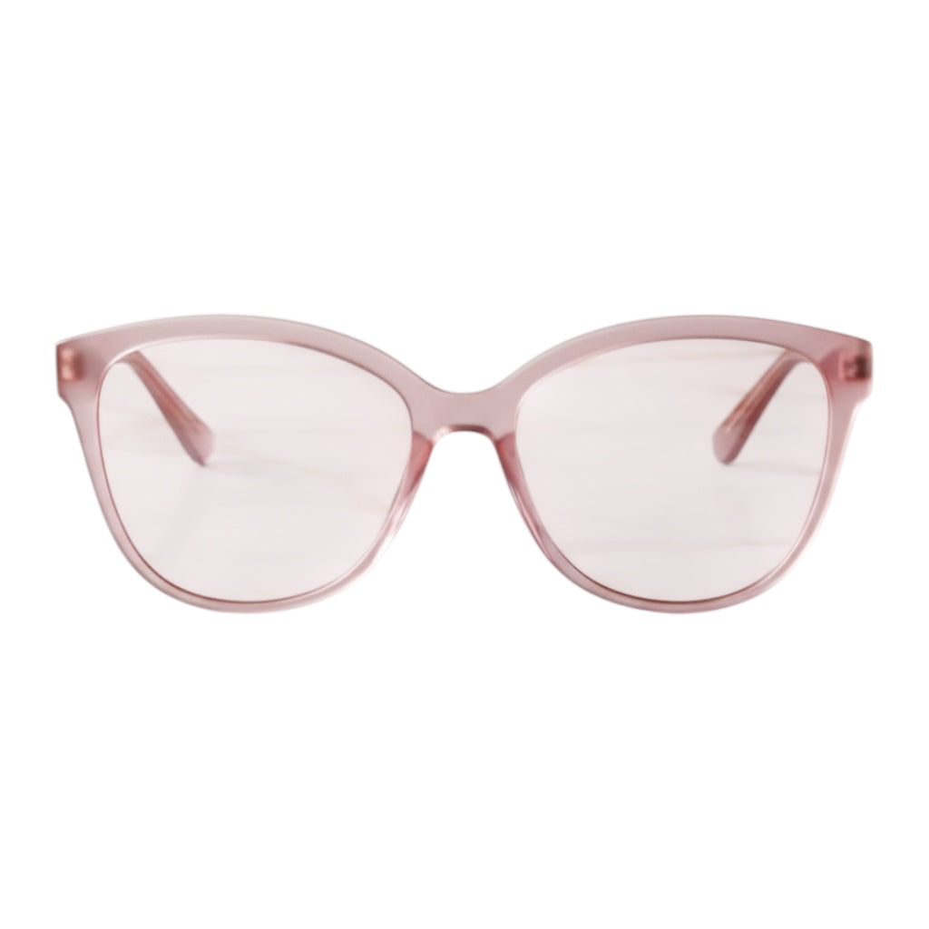 Sonnenbrille – Durchsichtig pink Cateye CrystalScents