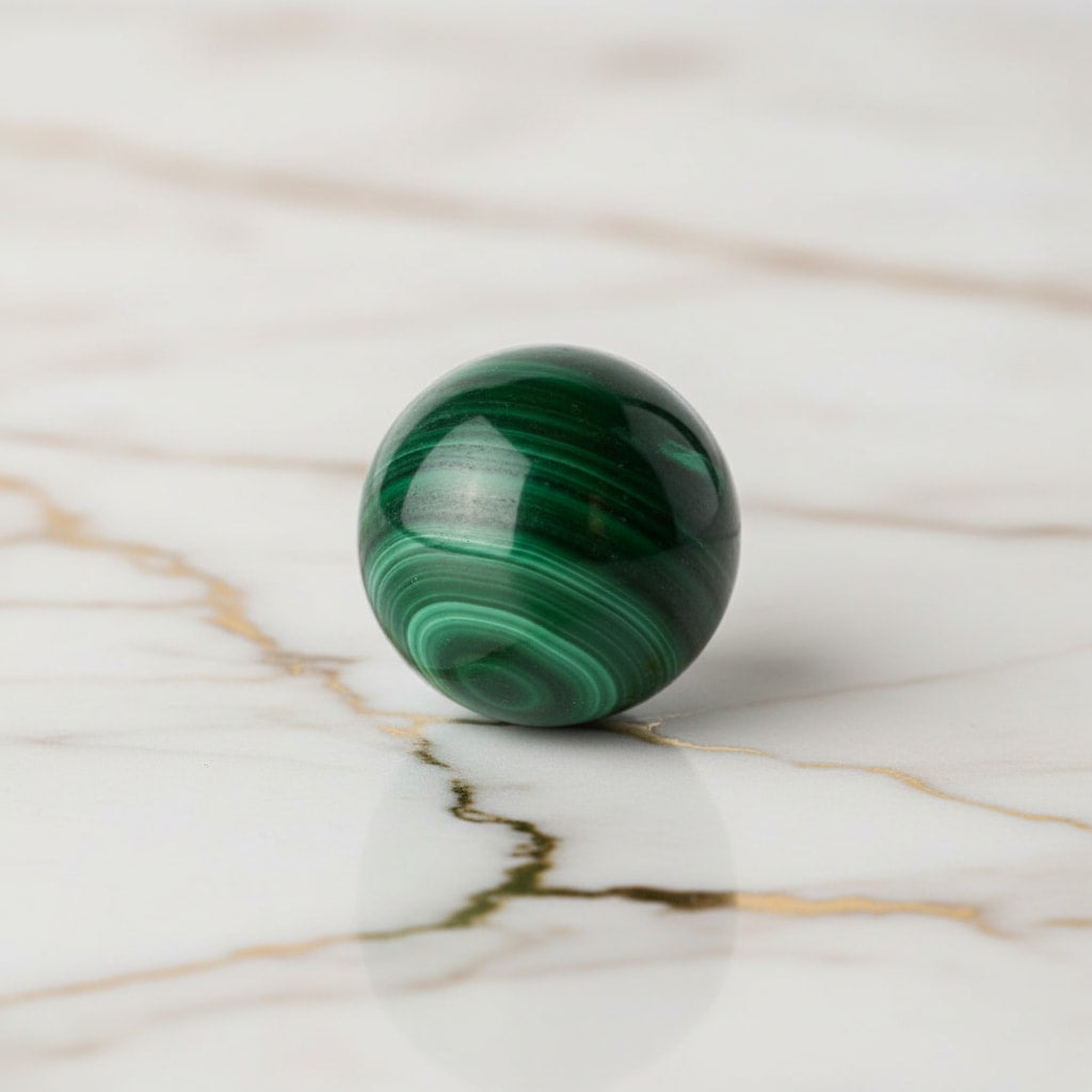Malachit Kugel – Einzigartige Natur-Schönheit JETZT sichern CrystalScents