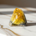 Amethystdruse Gelb – Stilvoller Wohnakzent CrystalScents
