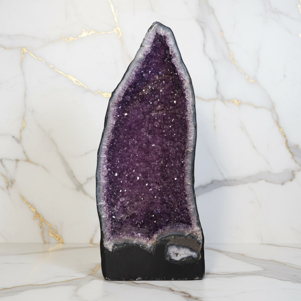 Riesige Amethystdruse – Violettes Wohnhighlight CrystalScents