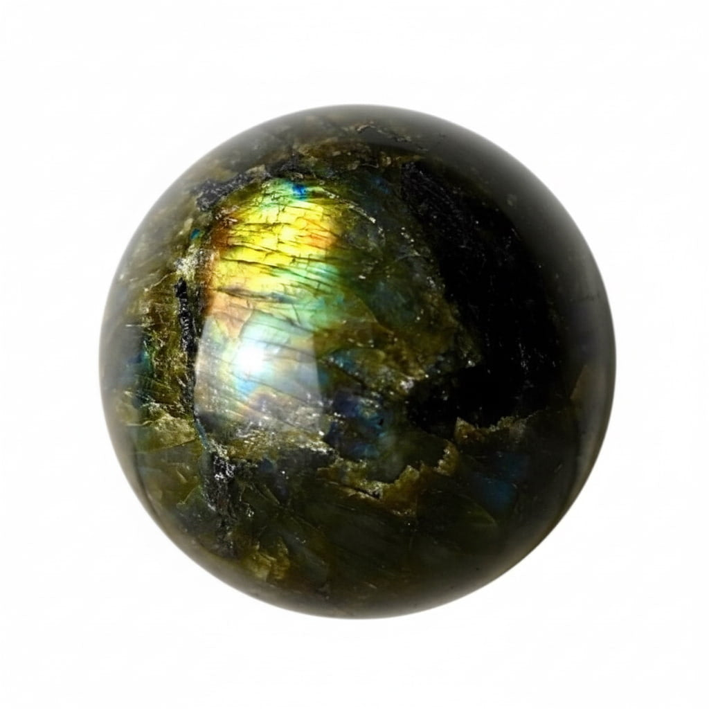 Labradorit Kugel – Mystischer Glanz CrystalScents