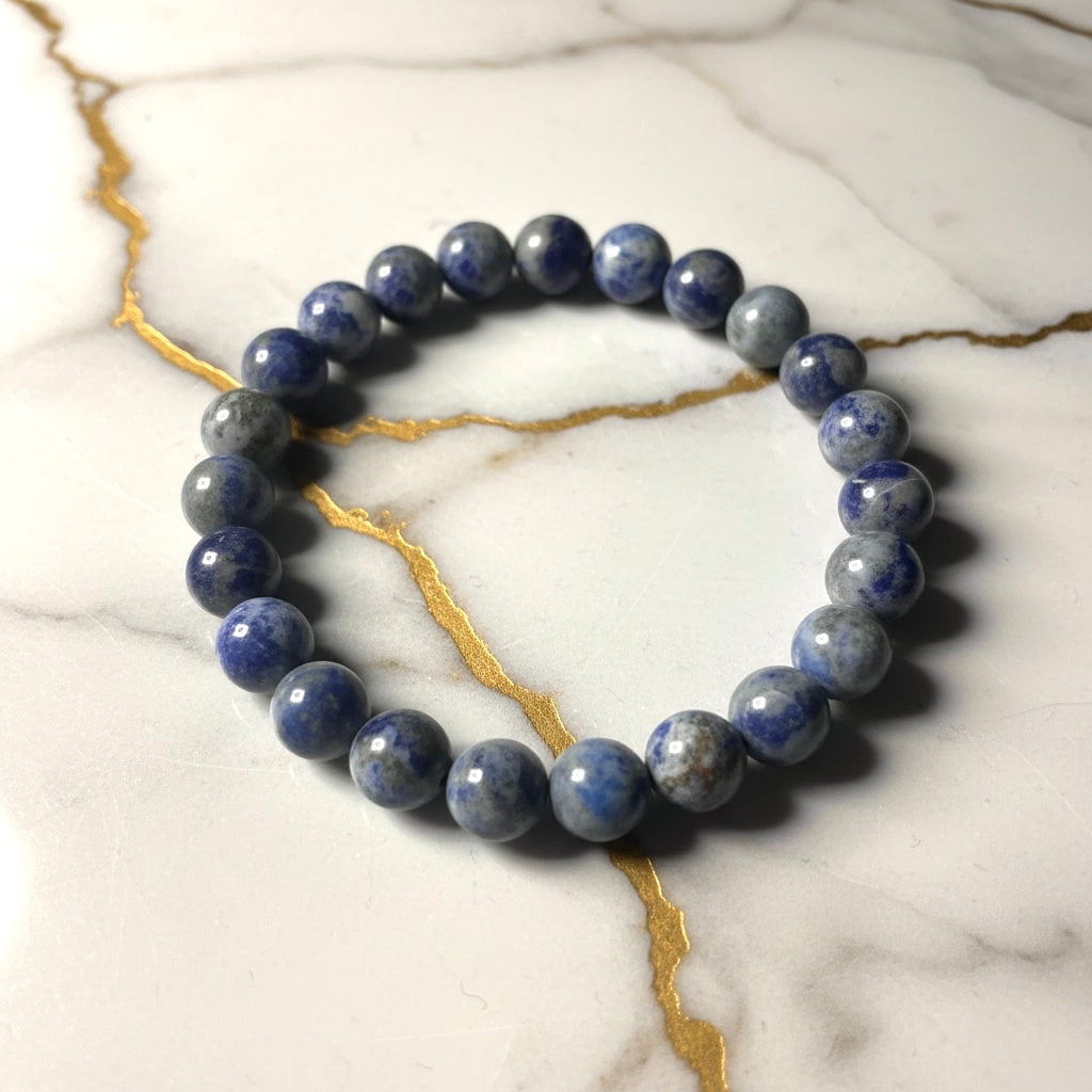 Lapislazuli Kugelarmband – Klarheit & Weisheit CrystalScents