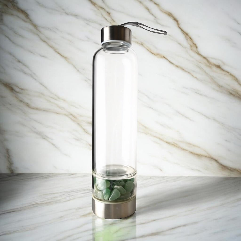 Aventurin Flasche - Dein Glücksbringer CrystalScents