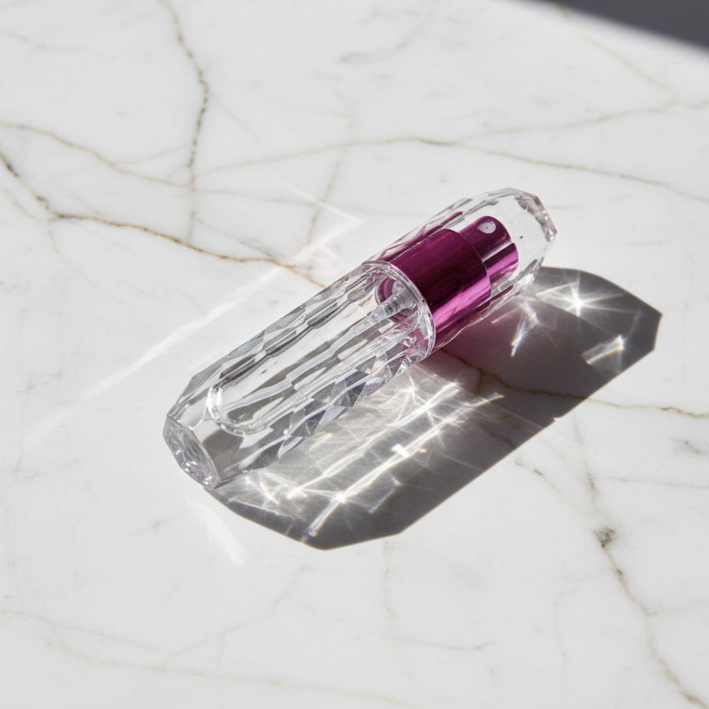 Parfüm Abfüller Pink – stilvoll & handlich CrystalScents