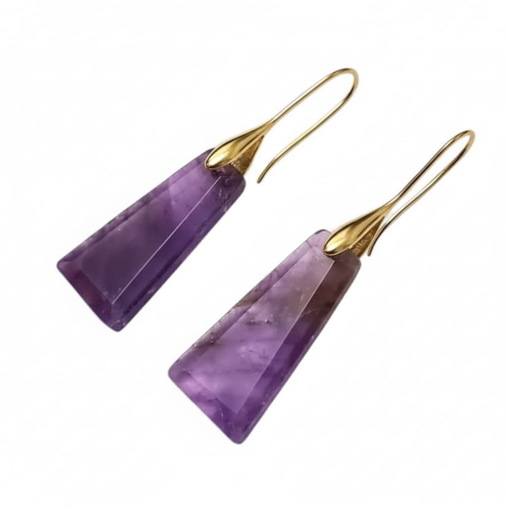 Amethyst Ohrringe – Klarheit & Verbindung CrystalScents