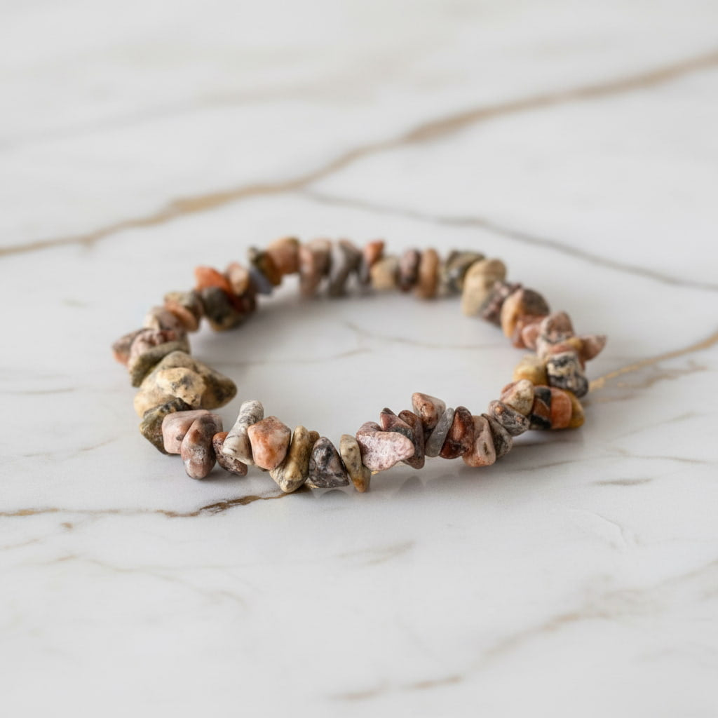 Aragonit Splitterarmband - Erdende Energie CrystalScents