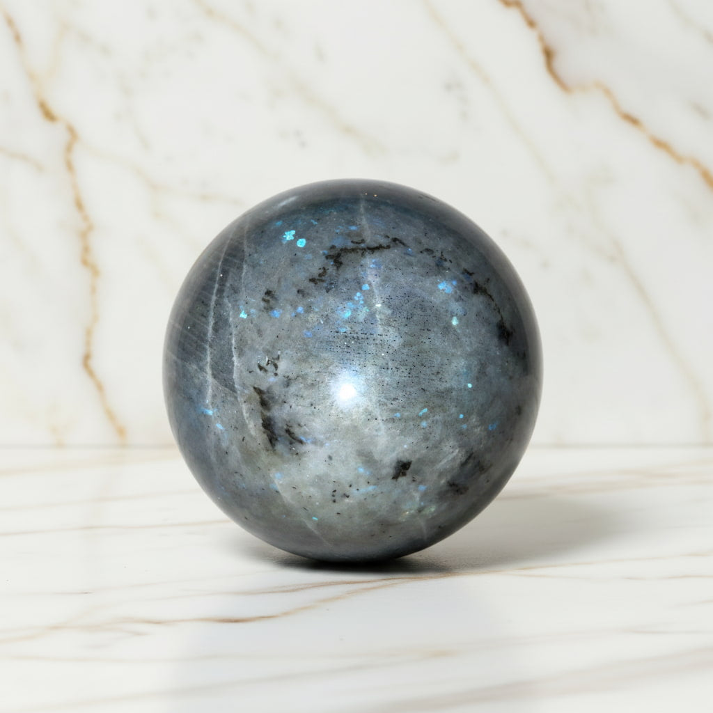 Mondstein Kugel – Leuchten & Zauber CrystalScents