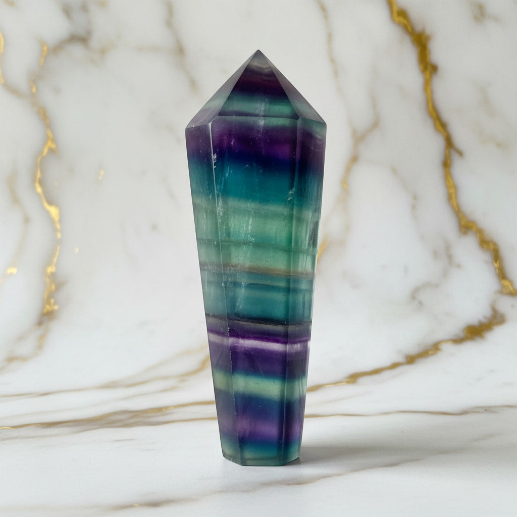 Fluorit Zepter – Harmonie & Klarheit JETZT sichern CrystalScents
