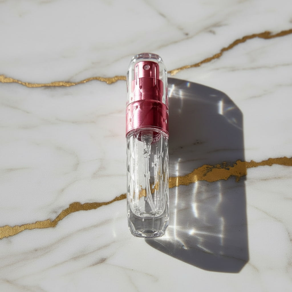 Parfüm Abfüller in Pink - für unterwegs CrystalScents