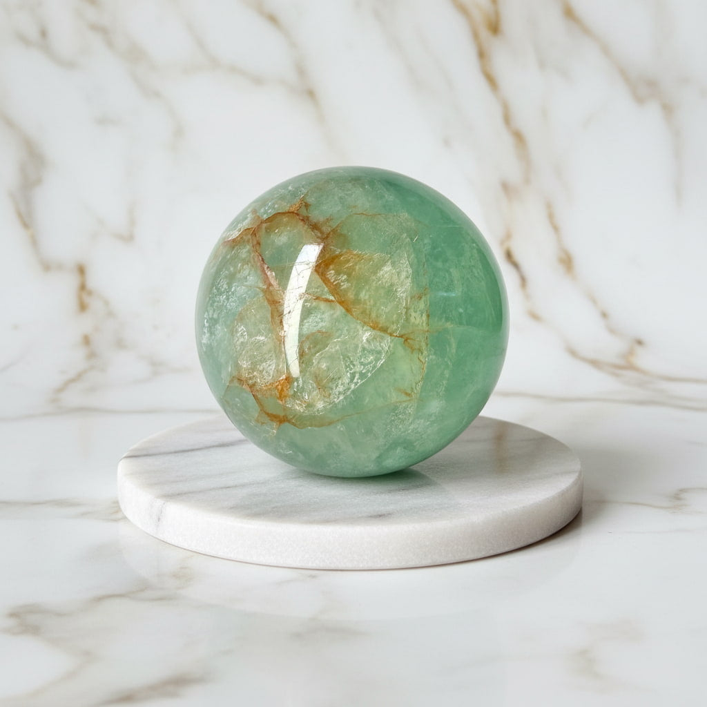 Fluorit Kugel – Leuchtendes Highlight