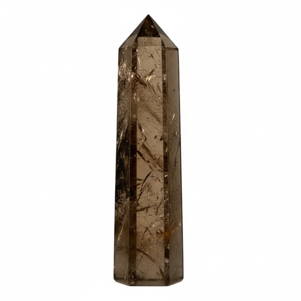 Rauchquarz Obelisk – Mystisch & Dunkel JETZT sichern CrystalScents
